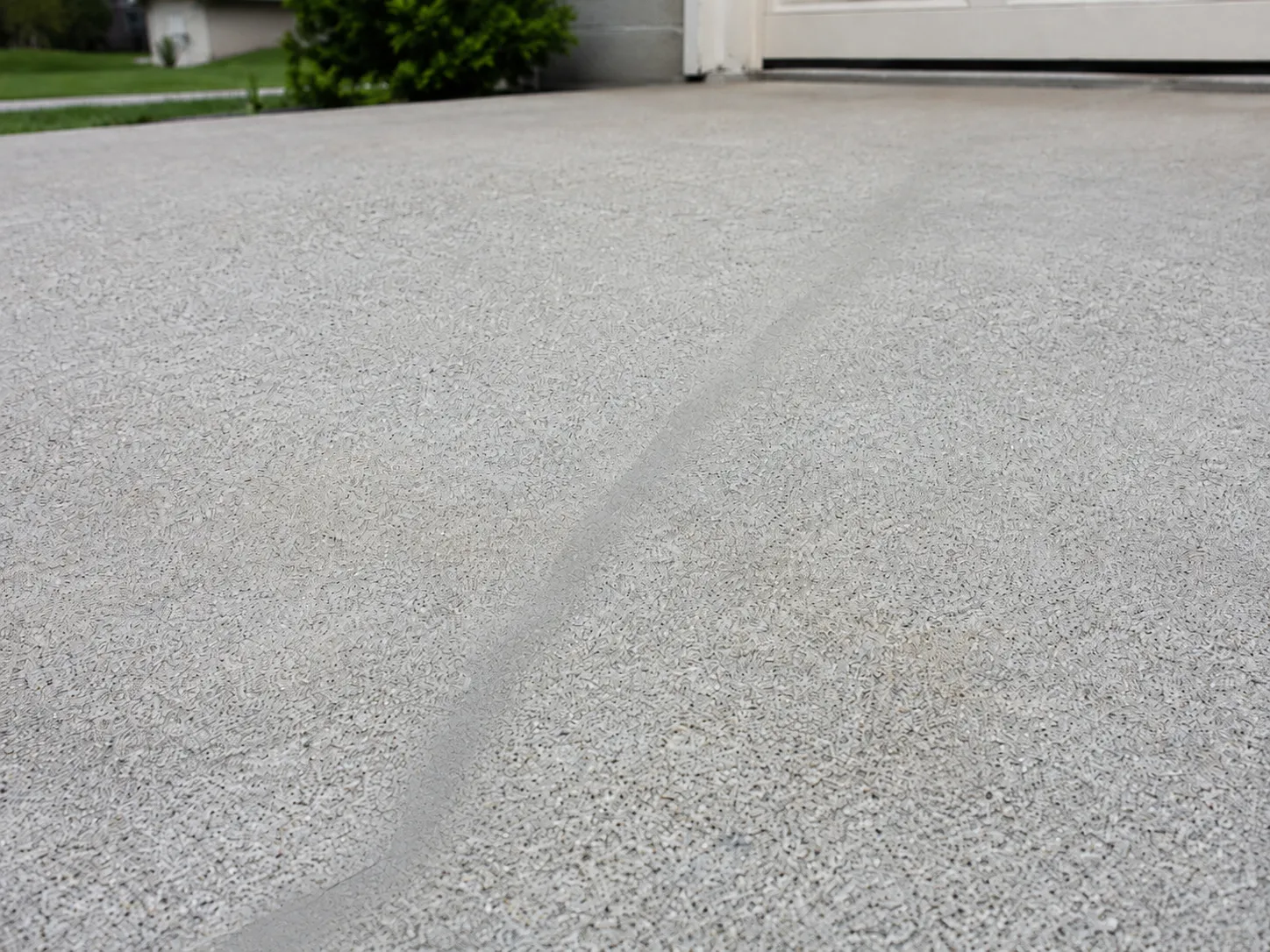 Concrete condition after repair