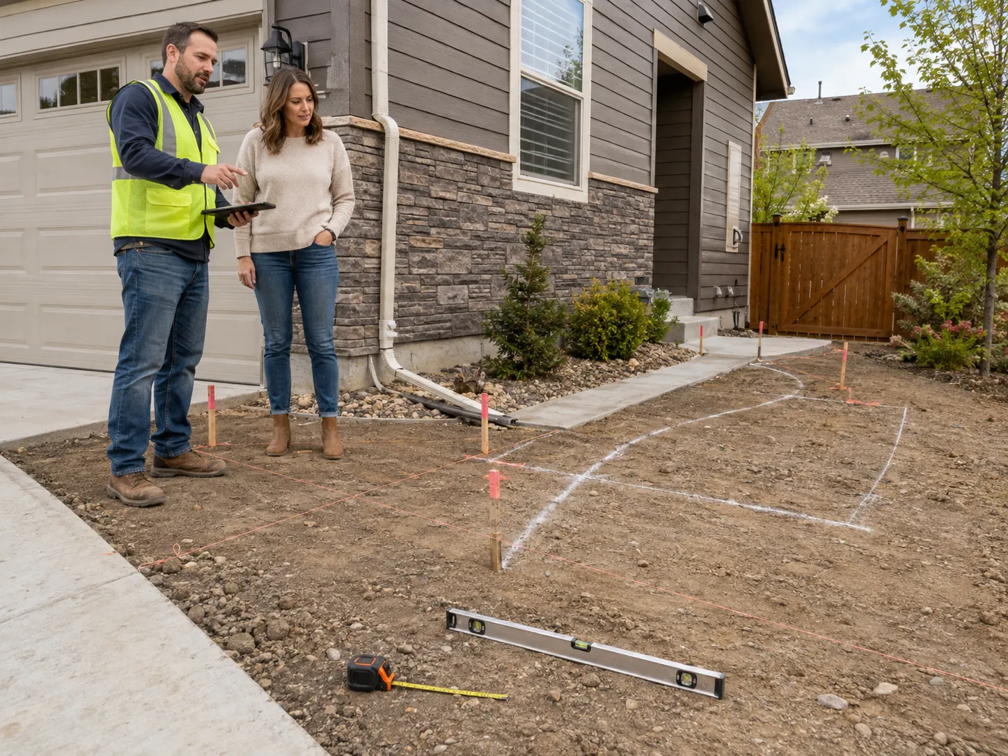 A straightforward concrete project process