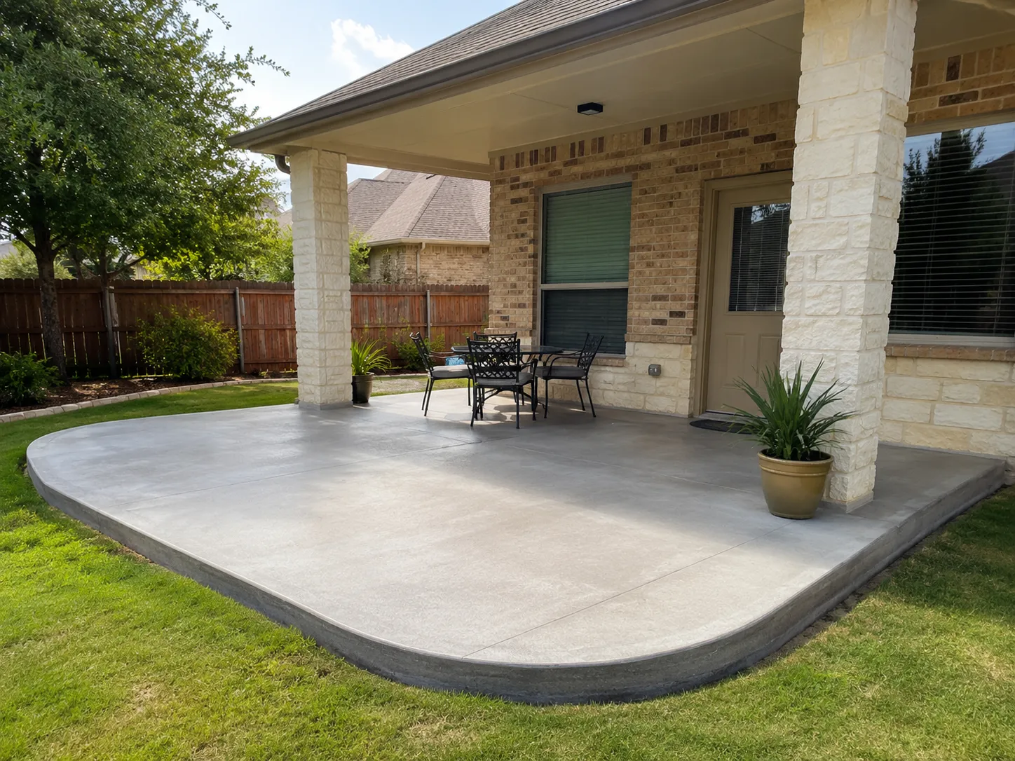 Concrete replacement with rebuilt sections