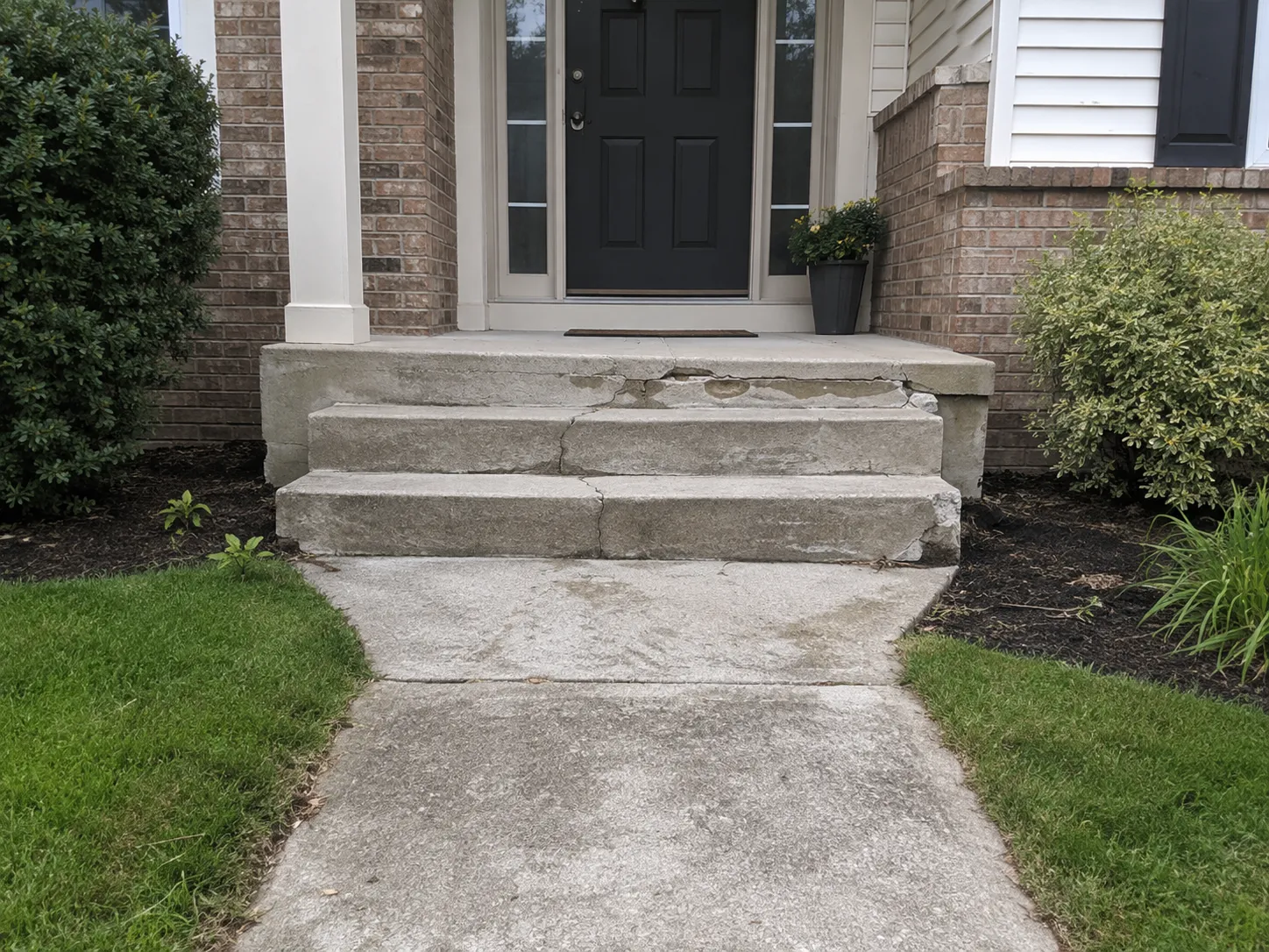 Concrete steps before work